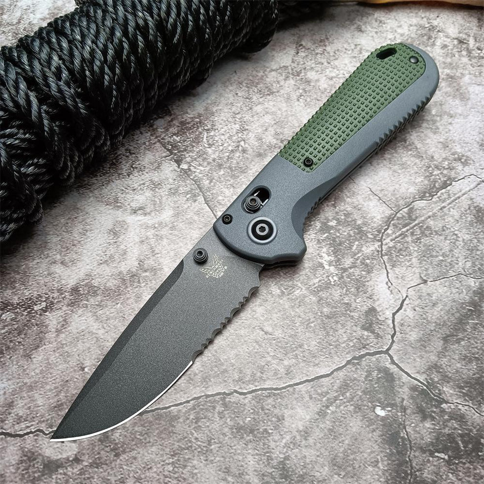 ⚡Last Day 60% OFF-🦋⚔️BM-430 Redoubt AXIS Folding Pocket Knife
