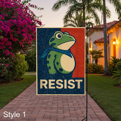 💥Last day 45% OFF💥Portland Frog Protest Garden Flag🐸