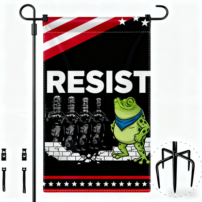 💥Last day 45% OFF💥Portland Frog Protest Garden Flag🐸