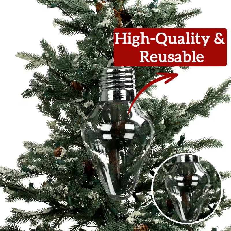 💡Christmas Hot Sale✨Christmas Light Bulb Gift Jar