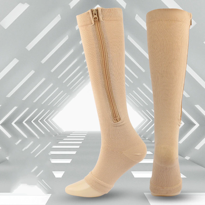 ZipSox™ - Compression socks with zipper