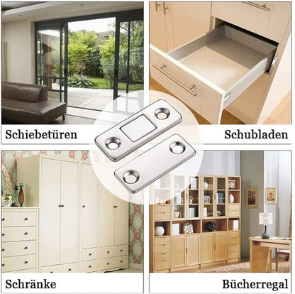 InvisiLock™ | Ultra-thin invisible cabinet door magnets (set of 4)
