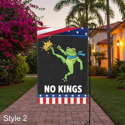 💥Last day 45% OFF💥Portland Frog Protest Garden Flag🐸