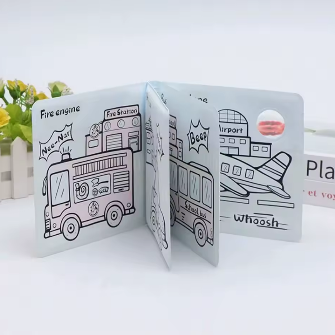 ColorDip™ - Reusable magic water drawing book