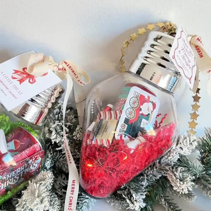 💡Christmas Hot Sale✨Christmas Light Bulb Gift Jar