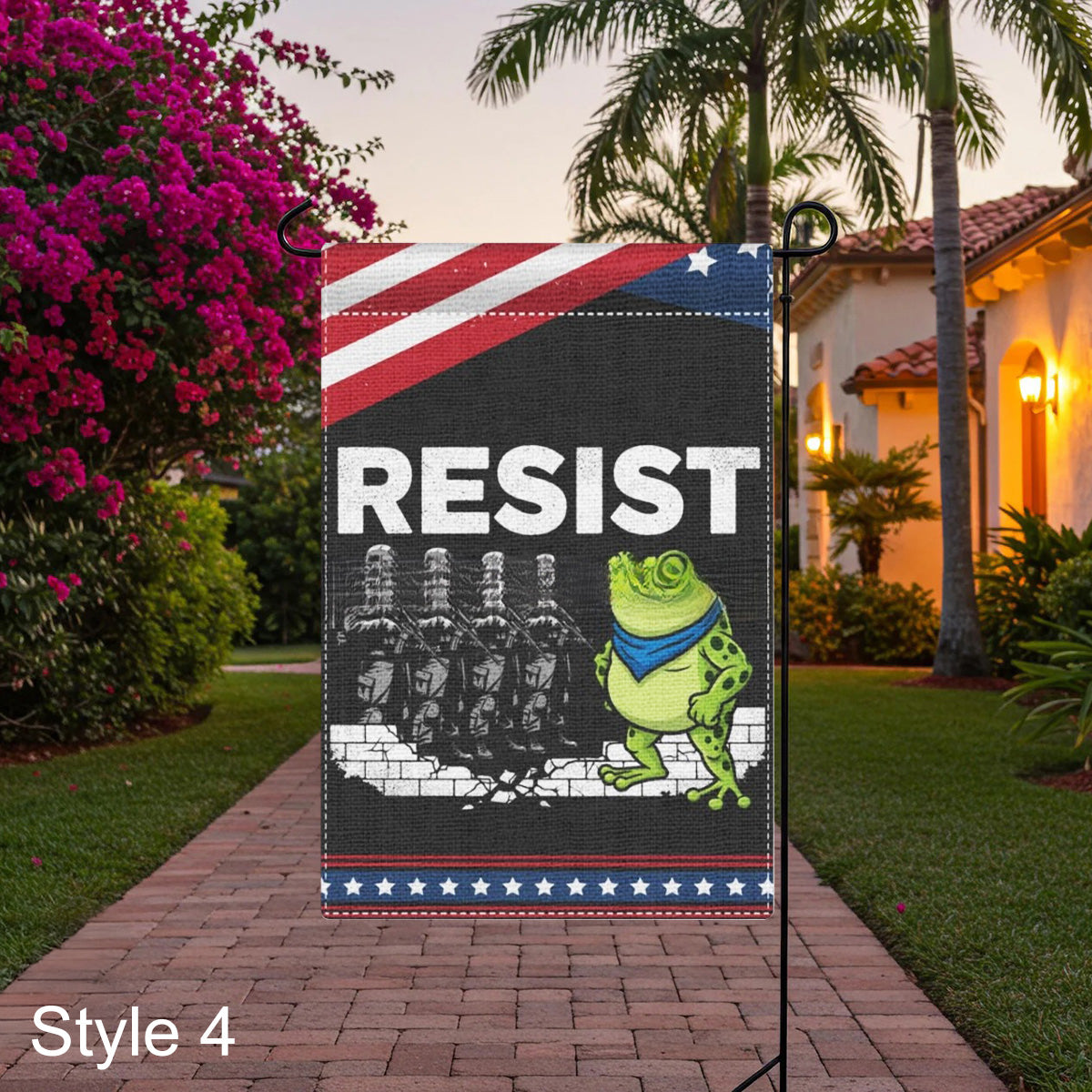 💥Last day 45% OFF💥Portland Frog Protest Garden Flag🐸