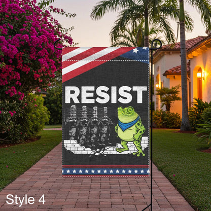 💥Last day 45% OFF💥Portland Frog Protest Garden Flag🐸