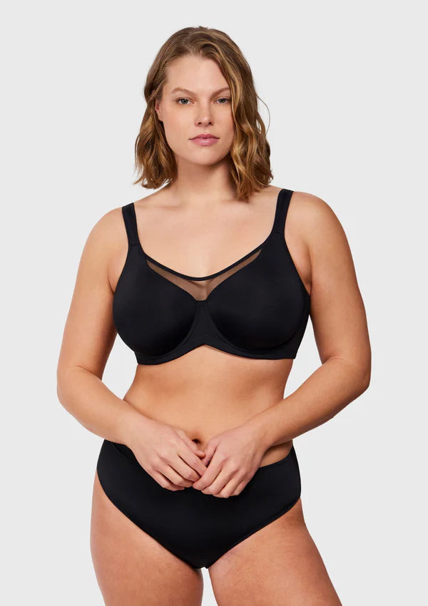 💥Black Friday Sale: Up to 49% Off 🔥Smoothing Unlined Minimizer Underwire Bra