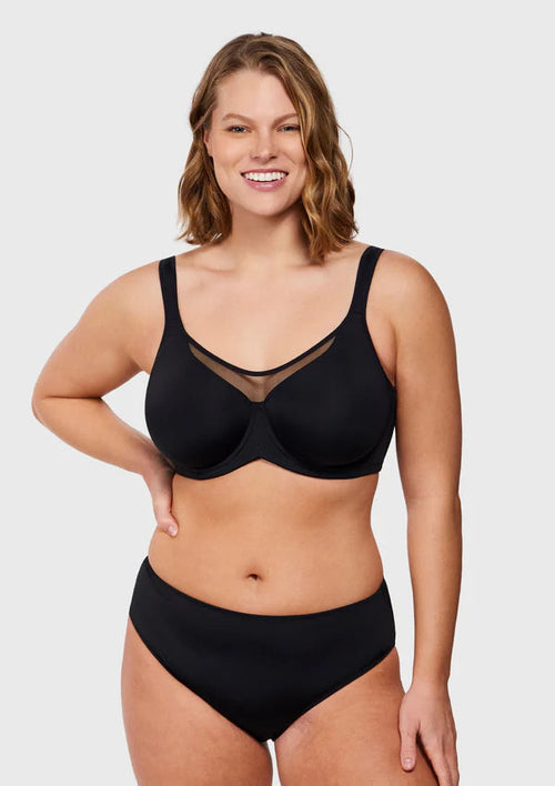 💥Black Friday Sale: Up to 49% Off 🔥Smoothing Unlined Minimizer Underwire Bra