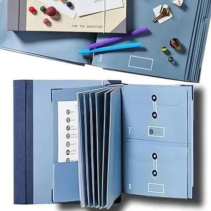 Last Day 49% OFF🔥Accordion File Organizer Manila Pocket Document Folder