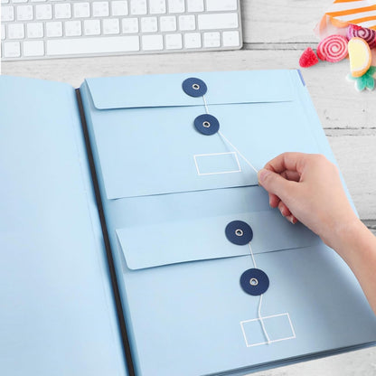 Last Day 49% OFF🔥Accordion File Organizer Manila Pocket Document Folder