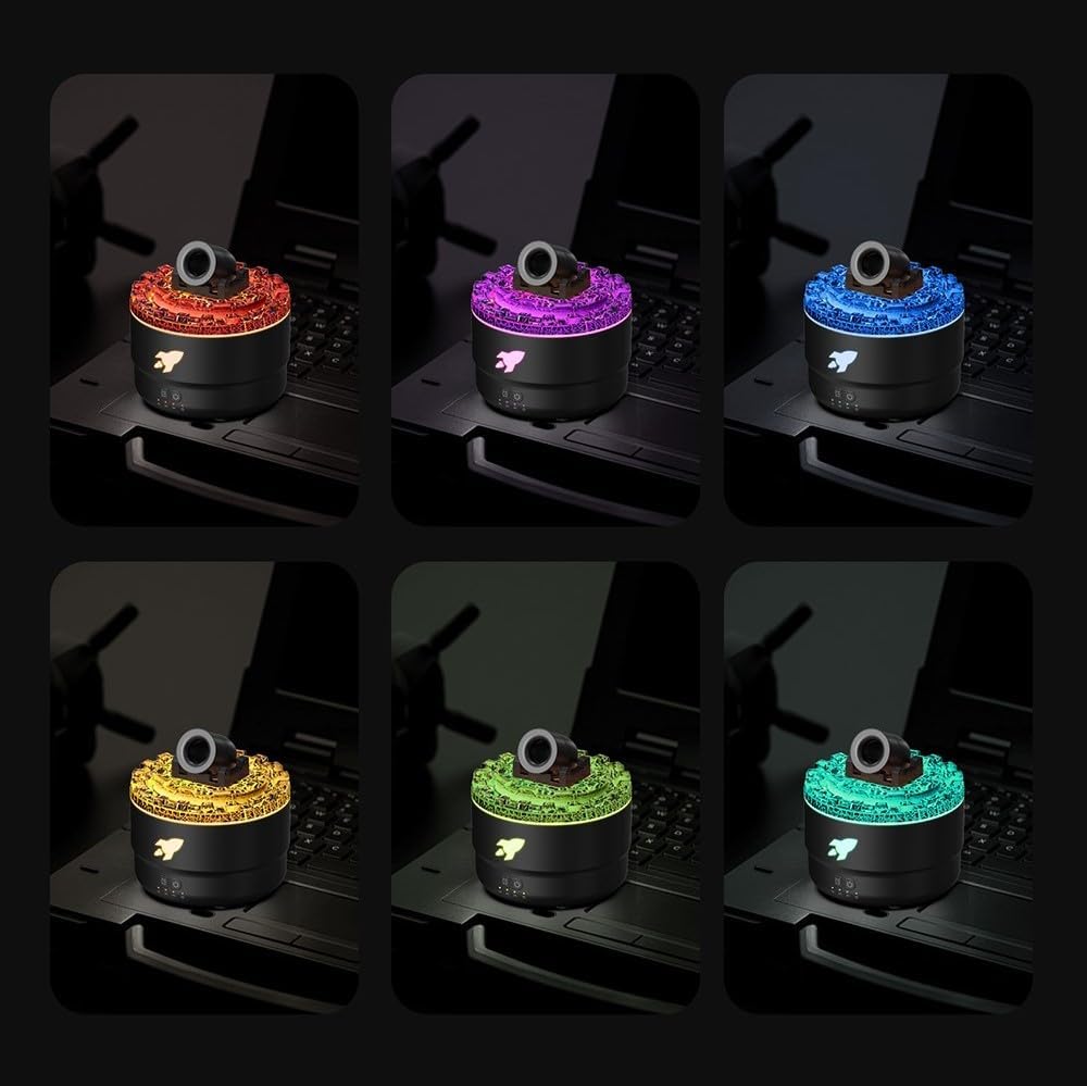 Creative cannon-shaped fragrance machine, water oxygen machine and humidifier