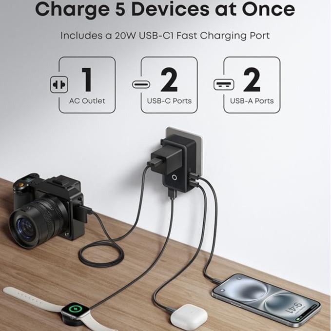 🎁Christmas special offer for one week only✨5-in-1 Ultra-Compact Global Charger