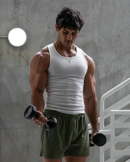 🎽🔥Haus | Premium Ultra-Soft Cotton Fitted Tank 3 Pack