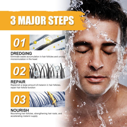 Premium Black Soap Bar Shampoo for Hair & Beard