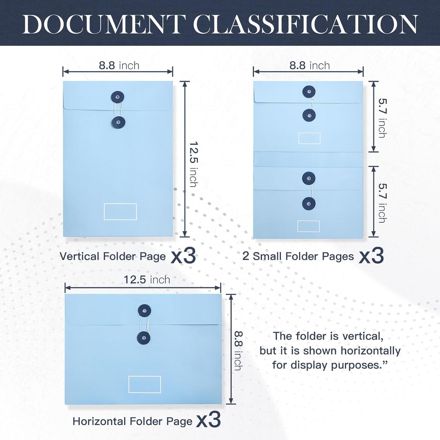 Last Day 49% OFF🔥Accordion File Organizer Manila Pocket Document Folder