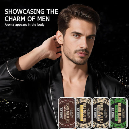 Solid Cologne for Men - 4 Pack