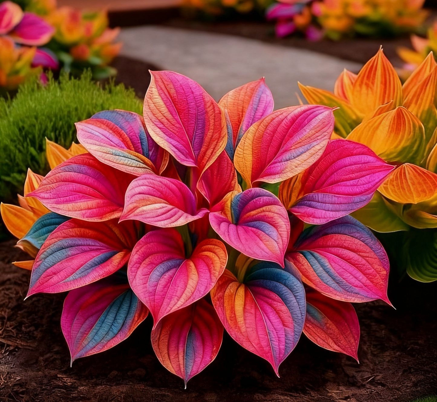 🔥🌌 Glow-in-the-Dark Garden Magic: 🌌Hosta Seeds Perennial Shade Plant