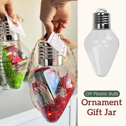 💡Christmas Hot Sale✨Christmas Light Bulb Gift Jar