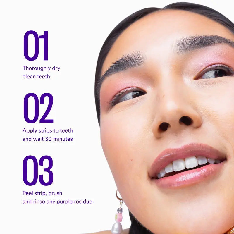 Teeth Whitening Strips — Whiter Teeth in Just 30 Minutes