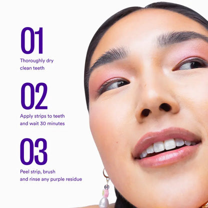 Teeth Whitening Strips — Whiter Teeth in Just 30 Minutes