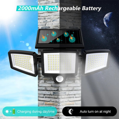 Solar Outdoor Lights with Remote Control