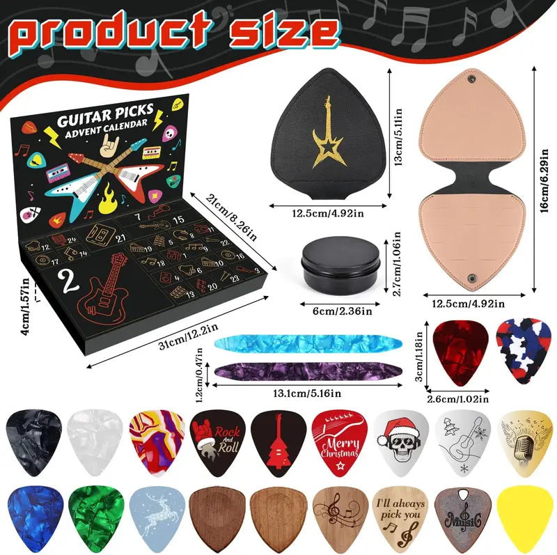 Guitar Picks Advent Calendar 2025