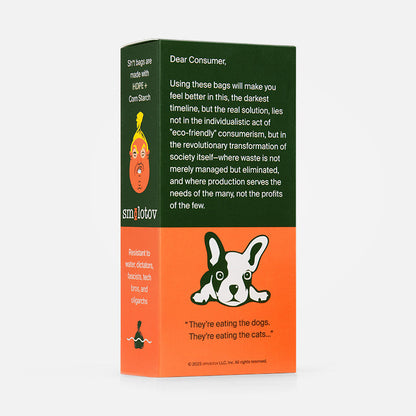 Smolotov Unscented Leakproof Dog Waste Bags