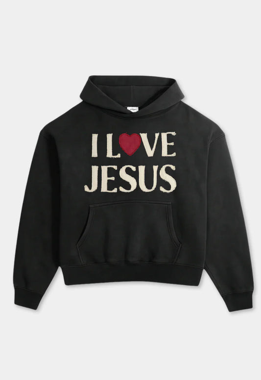 Unisex I Love Jesus Hoodie/T-Shirt