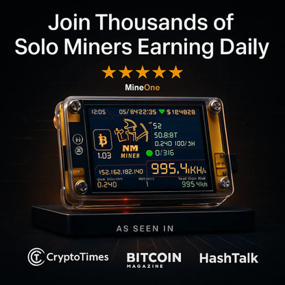Hash One PRO Miner (2025 Edition) - At Home Bitcoin Miner