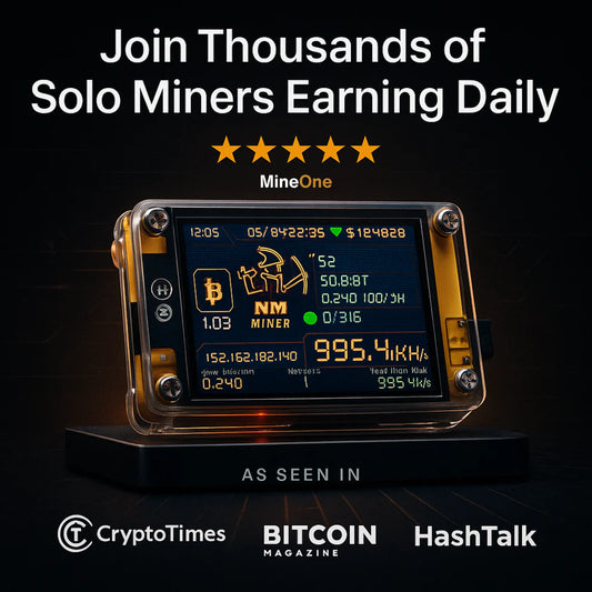 Hash One PRO Miner (2025 Edition) - At Home Bitcoin Miner