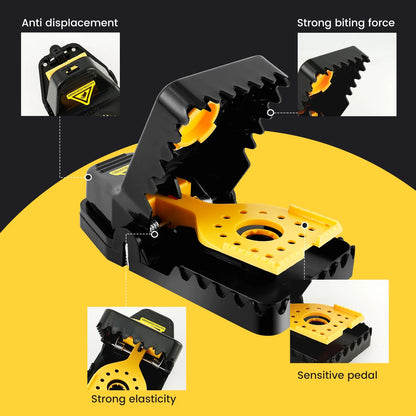 Clips Mouse Glue Traps Mouse Rat Deterrent-4PCS