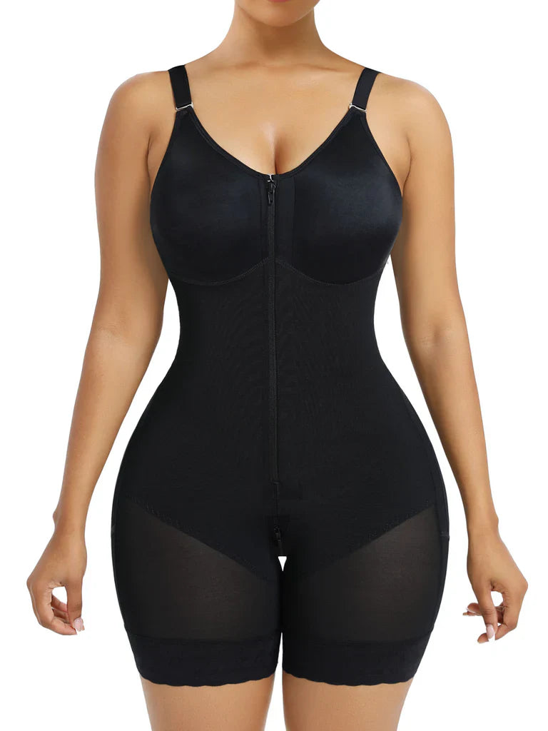 🔥LAST DAY SALE 40% OFF-🔥Shapewear for Women Tummy Control Butt Lifter Body Shaper with Zipper Crotch
