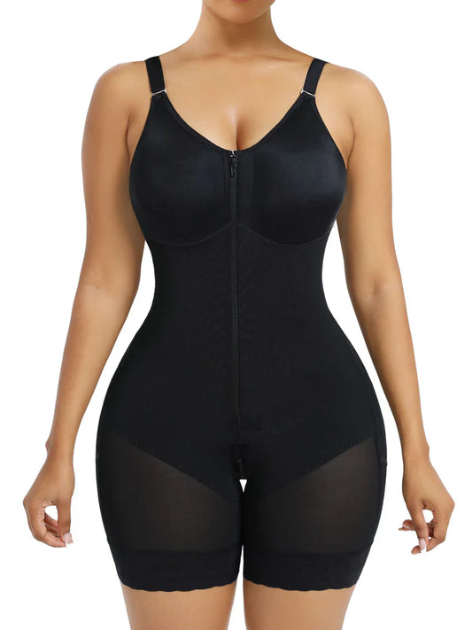 🔥LAST DAY SALE 40% OFF-🔥Shapewear for Women Tummy Control Butt Lifter Body Shaper with Zipper Crotch