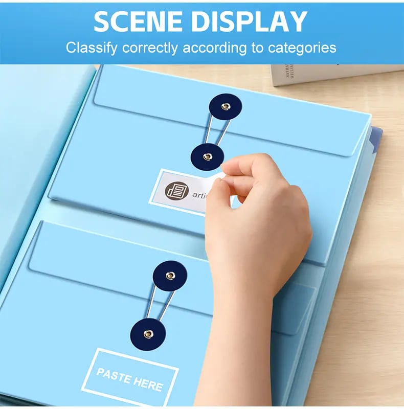 Last Day 49% OFF🔥Accordion File Organizer Manila Pocket Document Folder