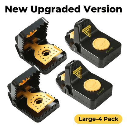 Clips Mouse Glue Traps Mouse Rat Deterrent-4PCS