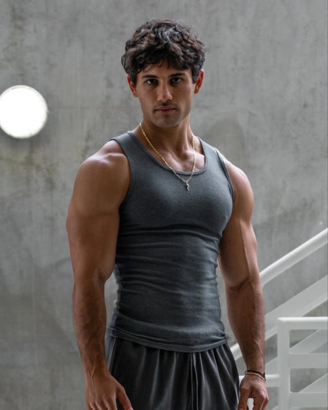 🎽🔥Haus | Premium Ultra-Soft Cotton Fitted Tank 3 Pack