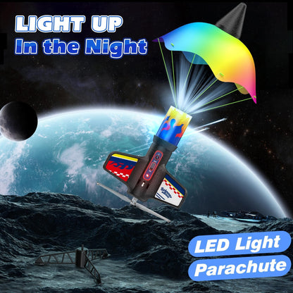 🏆#1 Bestselling-🚀Motorized Self-Launching Rocket Toy with Parachute