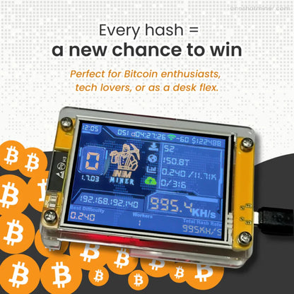 Hash One PRO Miner (2025 Edition) - At Home Bitcoin Miner