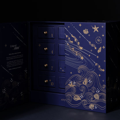 🎄Christmas Sale 50% OFF🔥Atolea Jewelry Gold Advent Calendar 2025