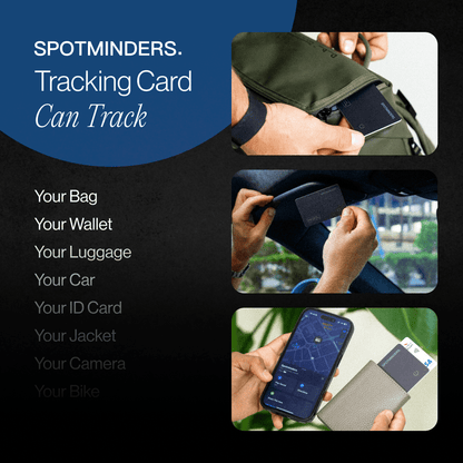 SPOTMINDERS. Tracking Card