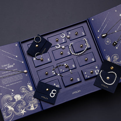 🎄Christmas Sale 50% OFF🔥Atolea Jewelry Gold Advent Calendar 2025